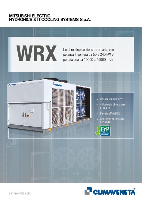 Climaveneta - Catalogo WRX