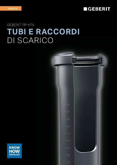 Geberit - Catalogo Tubi e raccordi di scarico