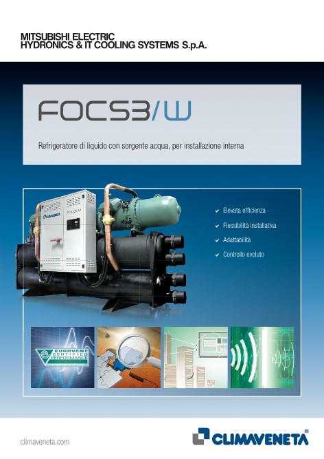 Climaveneta - Catalogo FOCS3-W