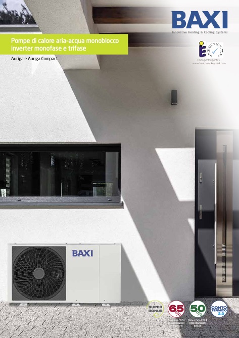 Baxi - Catalogo Auriga | Auriga Compact