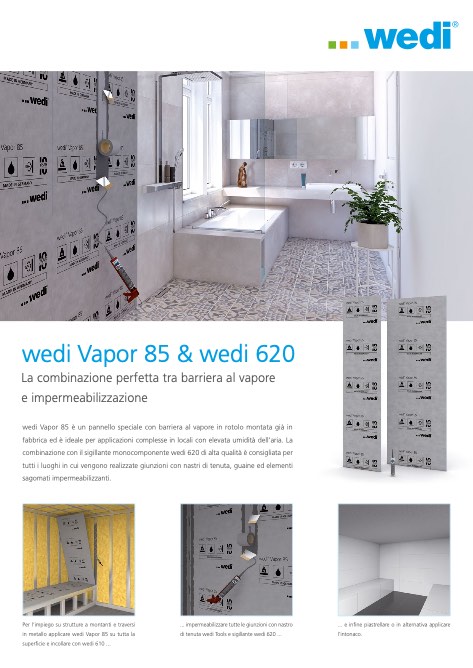 Wedi - Catalogo Vapor 85 & wedi 620