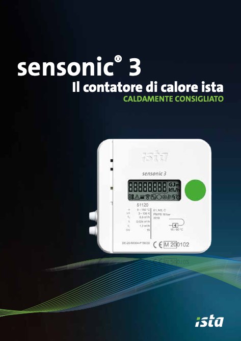 Ista - Catalogo Sensonic 3