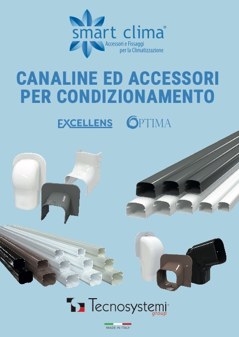 Tecnosystemi - Catalogo Smart Clima - Canaline ed accessori per condizionamento