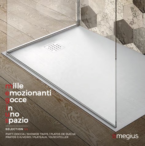 Megius - Catalogo Piatti doccia